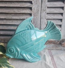 ANCIEN POISSON CERAMIQUE LEJAN