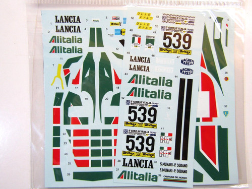 Decalpool lancia stratos - 1/24,