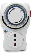 Prise De Courant Avec Minuteur 24HR 10/16A ELECTRALINE