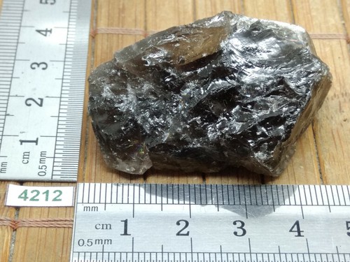 Quartz fume pierre brute - quartz,