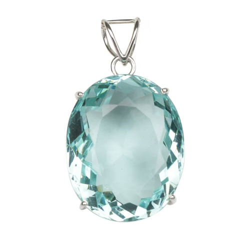 Grand pendentif pierre - en,
