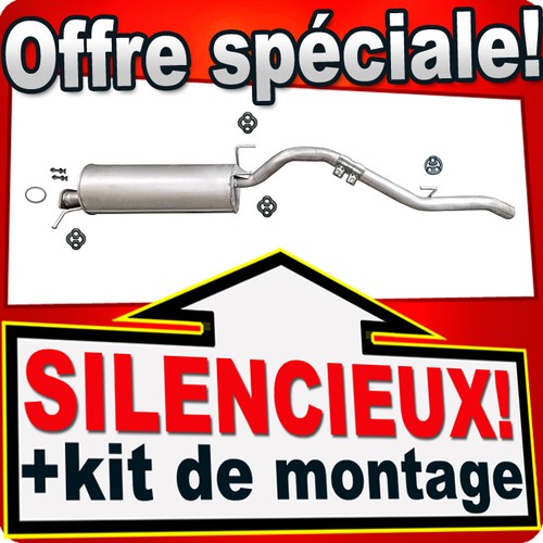 Silencieux arriere pour - arriere,