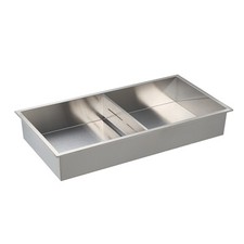 Niche Douche Encastrable Salle de Bain Murale Inox 10,2x33x63,5 cm Argenté
