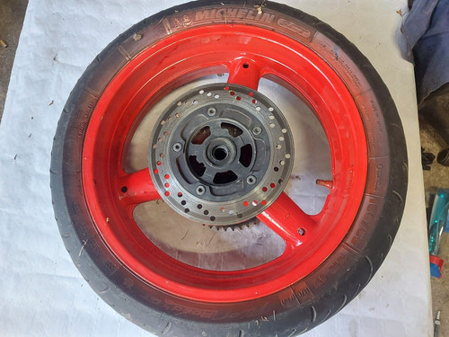 Jante roue arriere complete - jante,