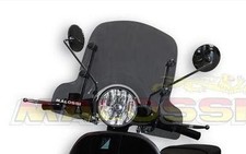 Grand Pare-Brise Fumé Malossi Vespa PX 125 150 200 LML Star Deluxe T5 Classique