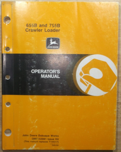 John deere 655b - 655b, chargeuse