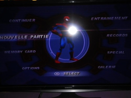 Jeu ps1 spider man - jeu,