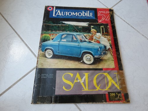 Magazine automobile salon - l'automobile,