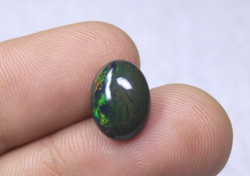 Cabochon opale noire - , welo