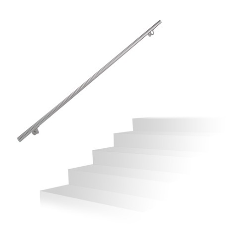Rampe escalier inox - en,