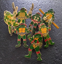 Pin's lot of 7 pins Ninja Turtle comic cartoon VGC (52)