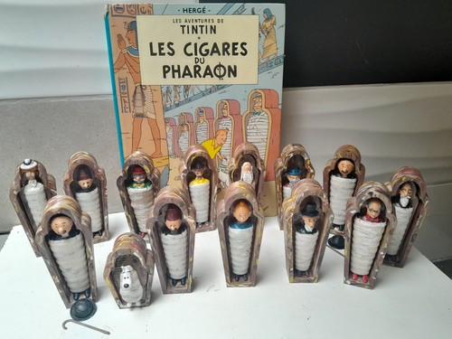 Lot tintin les cigares - tintin,