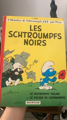 Les schtroumpfs noirs 3 - bd,