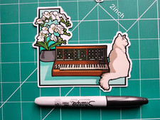 Minimoog Sticker x 2 Moog