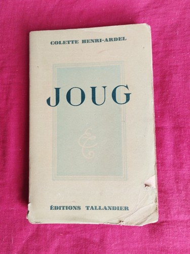 Joug colette henri ardel - -,