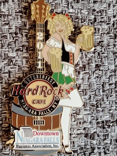 Pin girl hard - rock, cafe/
