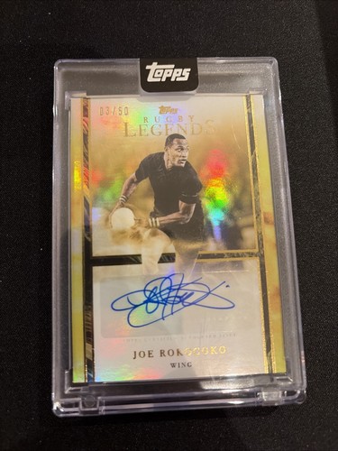 Topps rugby legends 2026 joe - topps, 2026: