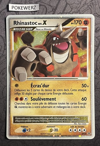 Carte pokémon rhinastoc niv - carte,