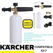 Snow Foam Cannon fit Karcher K2-K7 Lance Car Pressure Washer Bottle Washing Gun