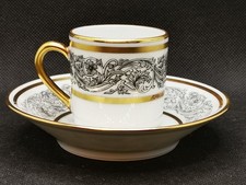 Tasse à café moka porcelaine Limoges Bernardaud. 