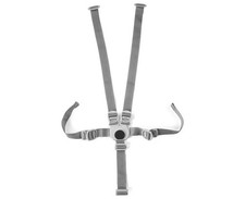 Harnais Gris Pour Chaise Haute