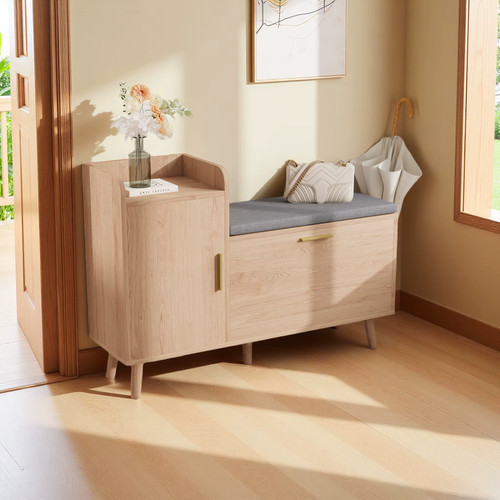 Shoe cabinet bench storage - bench,