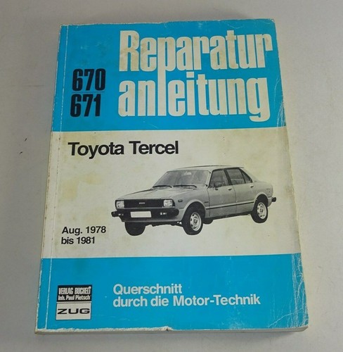 Manuel réparation toyota - de,
