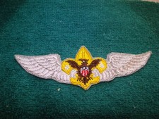 1940's AIR SCOUT Universal Wings Patch BSA Boy Scout Uniform Patch