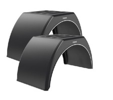 Garde Boue DOMAR x2 pour 15" 16" roues jumelées Ailes Iveco Daily Boxer Vario LT