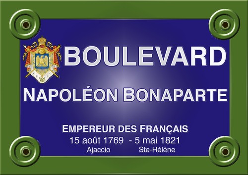 Paris street plaque - paris,