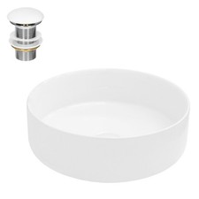 Lavabo en céramique blanc