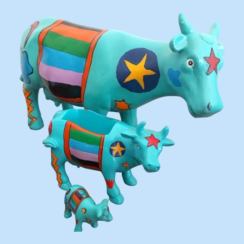 Trio vaches type - trio, "