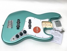 SMALL CRACK! Fender Squier ACTIVE Jazz J Bass FULLY LOADED Body 4-String Bass