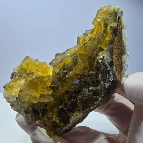 Spécimen cube fluorite - cube,