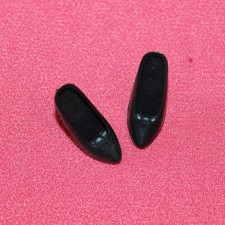 Paire de chaussures / escarpins noires poupée Barbie Mattel vintage