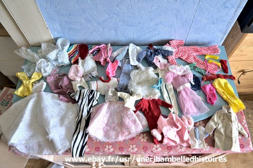 Lot anciens vêtements - lot, d'anciens