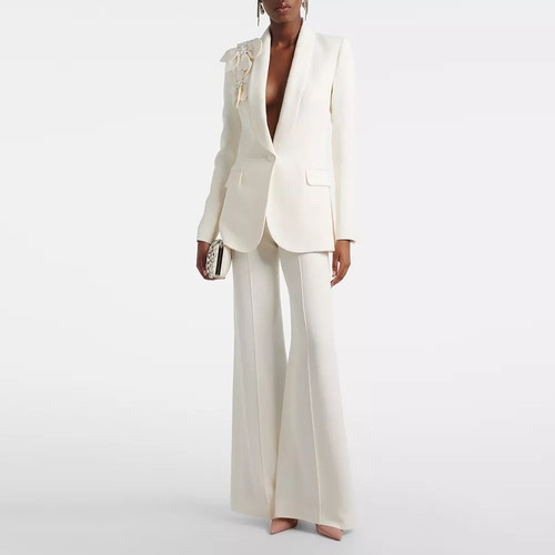 Ensemble femme blanc - ensemble,