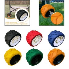 Roue solide de remplacement pour chariot de plage, remplacement de la roue