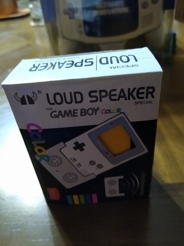 Game boy color loud speaker - boy,