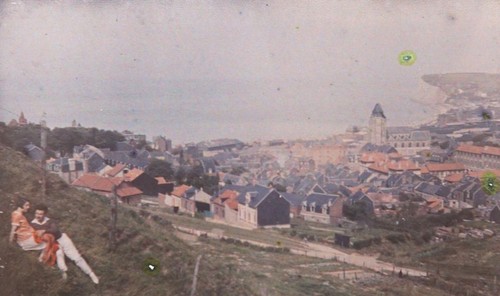 Autochrome tréport - autochrome,