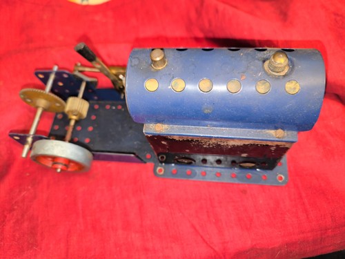 Meccano 1960 steam engine - meccano, uk