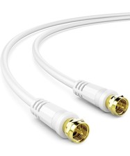 deleyCON 2m Câble TV SAT Coaxial Antenne Satellite