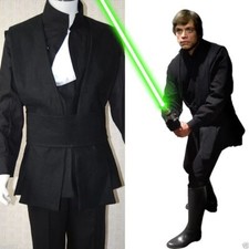 Star Wars Return of the Jedi Luke Skywalker Outfit Cosplay Costume Uniform Suit/