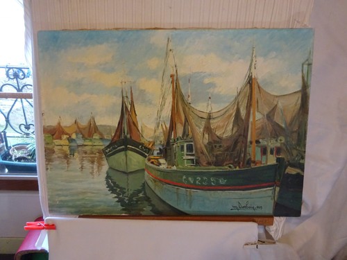 Tableau peinture huile - tableau,
