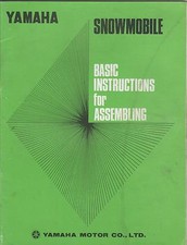 1972 YAMAHA SNOWMOBILE BASIC