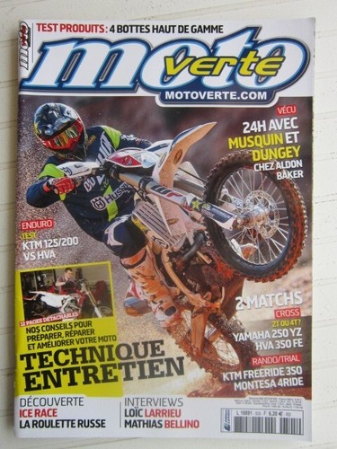 Moto verte 505 yam 250 - verte,