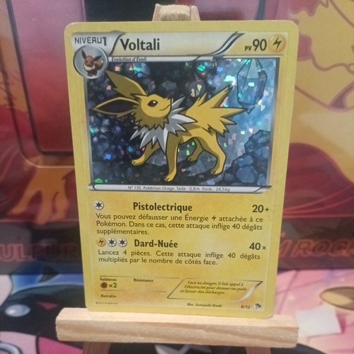 Carte pokémon voltali 12 - carte, 6/12