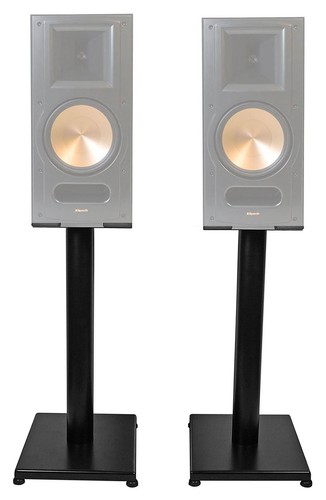 Pair black steel - black, speaker