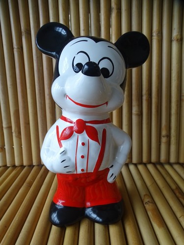 Tirelire mickey céramique - tirelire,