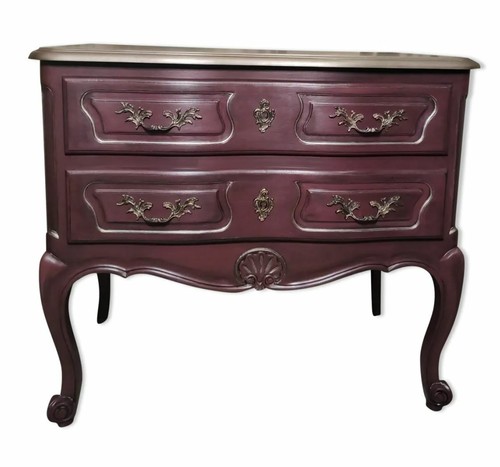 Commode patinée style - de,